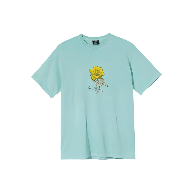 Stussy 80 Rose Pigment Dyed Tee-6