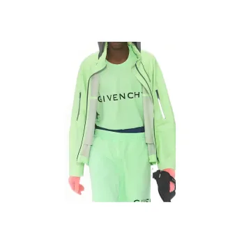 Givenchy Jackets Men Neon Green