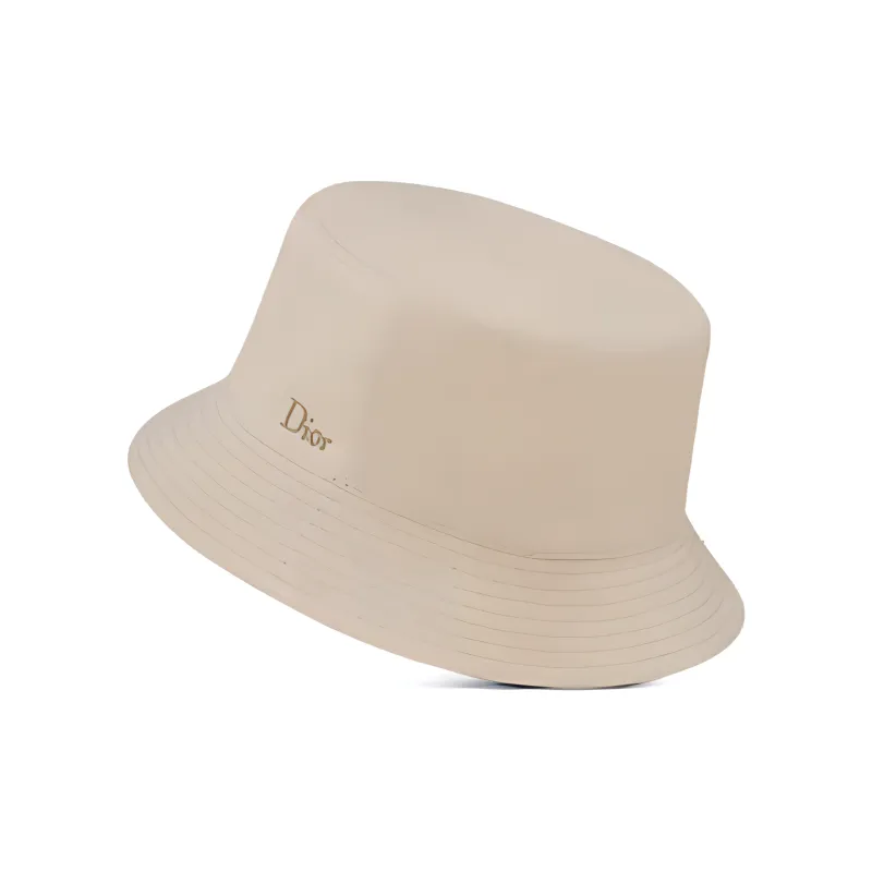 DIOR Cotton Bucket Hats Men's Khaki/Brown-2