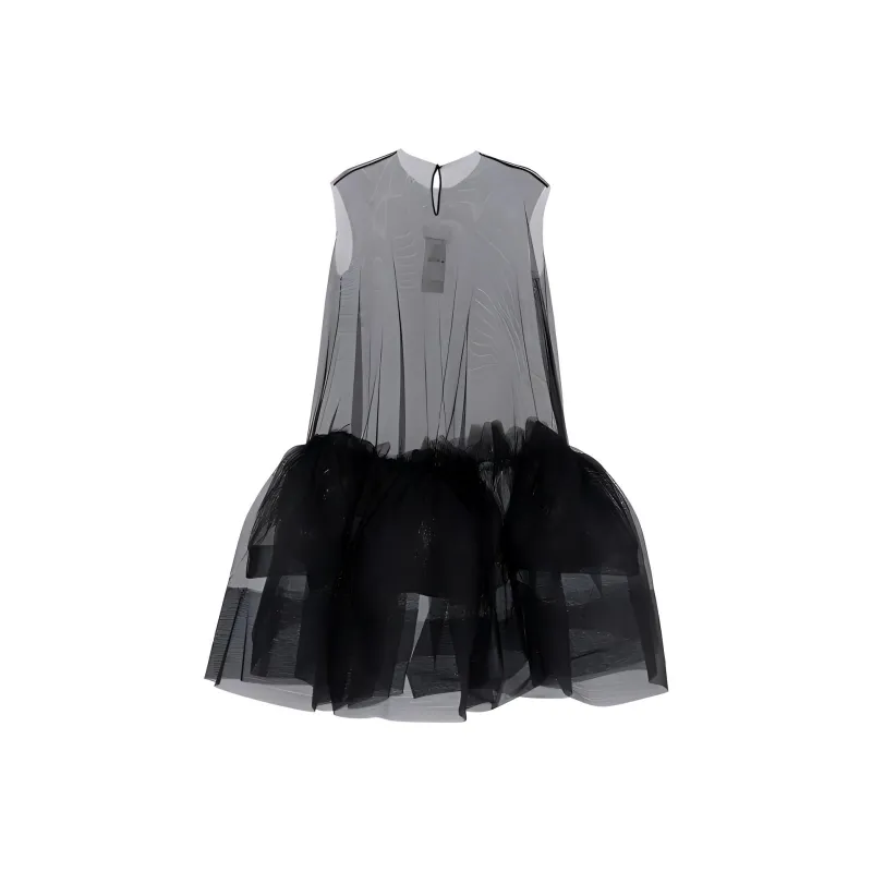 Maison Margiela Flounced Tulle Minidress-1