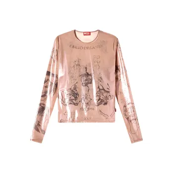 DIESEL X Damiano David T Claude DD Top