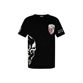 Alexander McQueen T Shirts Men Black