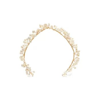 Jennifer Behr Primavera Pearl-encrusted Headband