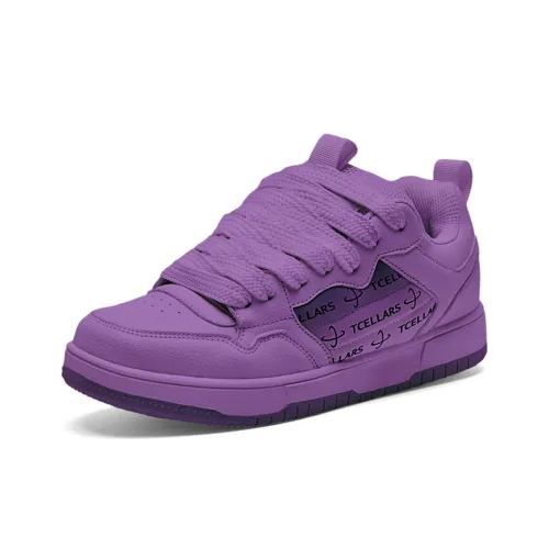 TCELLARS Low Top Skateboard Shoes Men's Purple Radiance