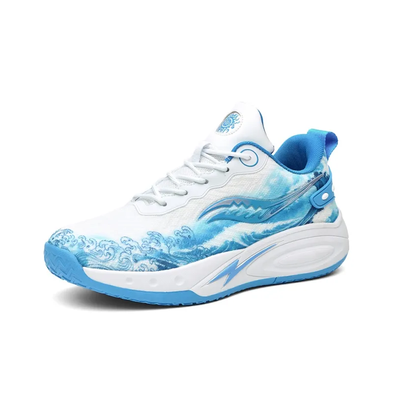 Black tailed Deer Shock Absorbers With Slip Resistant And Abrasion Resistant Properties Low Top Basketball Shoes Unisex-13