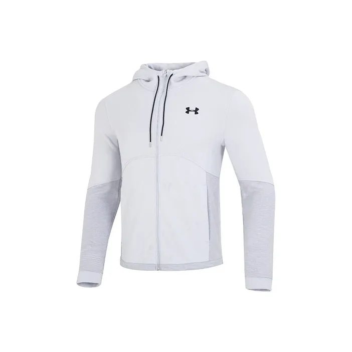 Under Armour Double Knit Jackets Men Gray-0