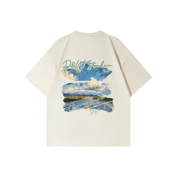 D&W T Shirts Unisex Ecru