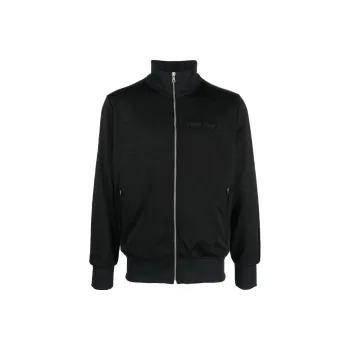 PALM ANGELS Tuxedo Leopard Track Jacket