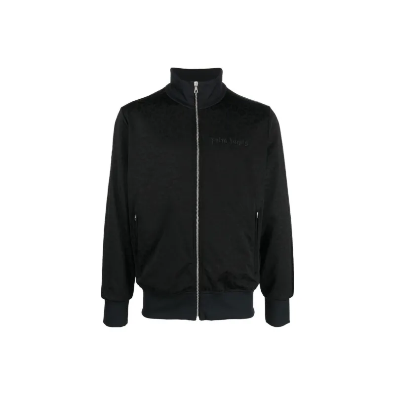 PALM ANGELS Tuxedo Leopard Track Jacket-0