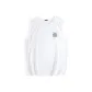 White (B Crane over The Moon Chest Logo)