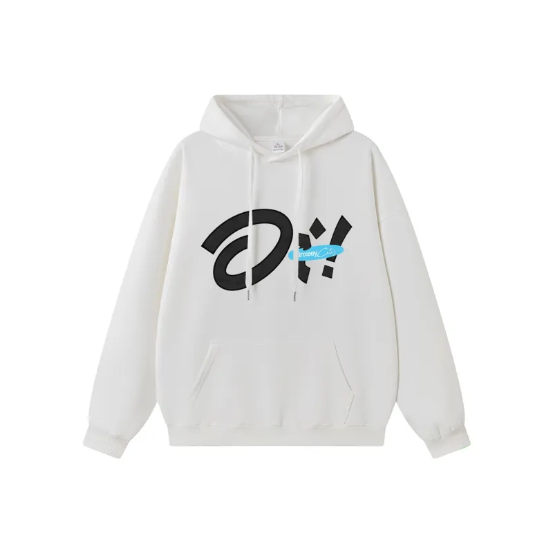 Qnxeey Sweatshirt Unisex Burgundy-14