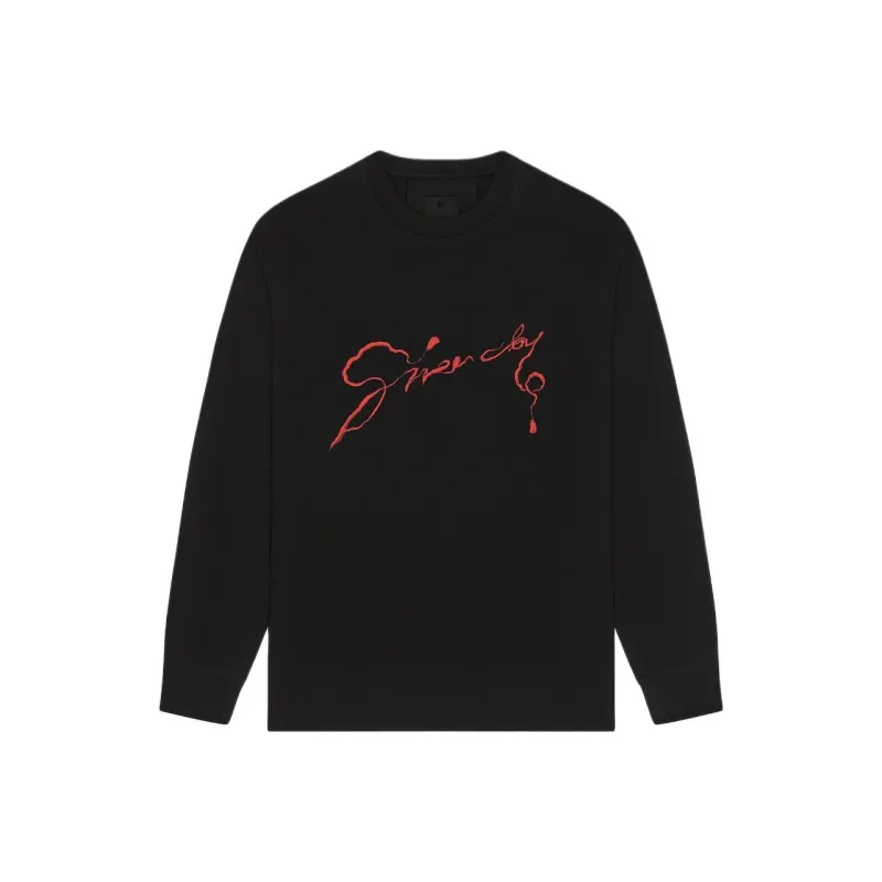 Givenchy Regular Long Sleeve T Shirt-0