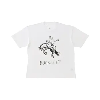 Visvim Jumbo Short Sleeve Buckle Up T Shirt