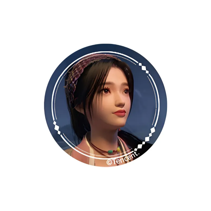TENGXUNSHIPINCAOCHANGDI Cherished Thoughts Official Merch Reflective Badges-2