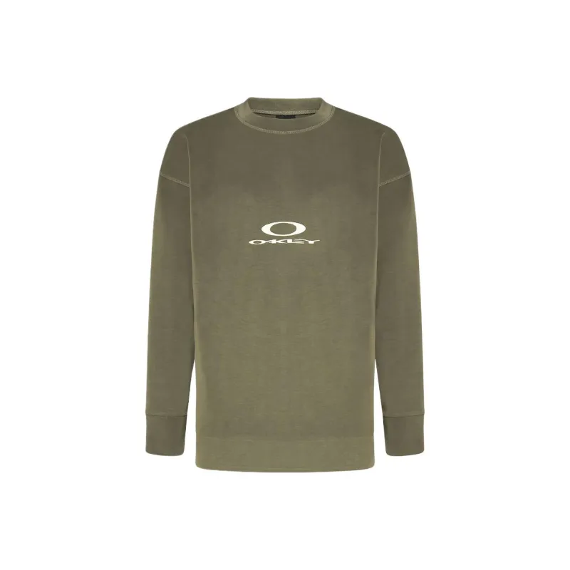 Oakley En New Retro Sweatshirt Men's Olive Green-0