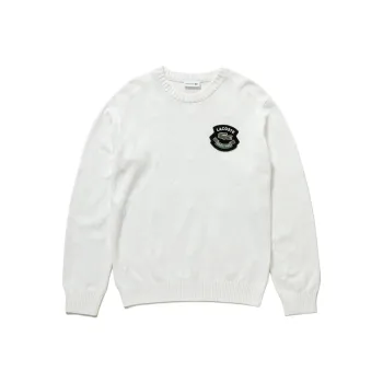 LACOSTE Knitwear Men White