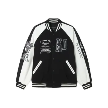 PEACEBIRD MEN x Everlast Loose Fit Moderate Other Jacket Unisex Black