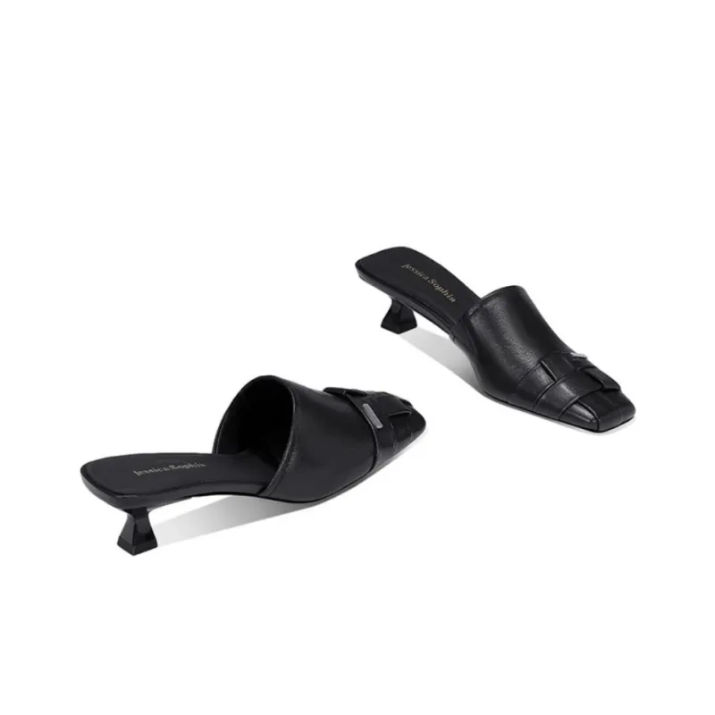 JESSICA SOPHIA Rubber Sole Metal Abrasion Resistant Slip Resistant Closed Toe Slippers Women's-8