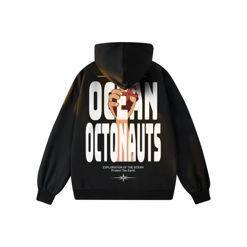 Small Columns Under The Sea Sweatshirt Unisex-6