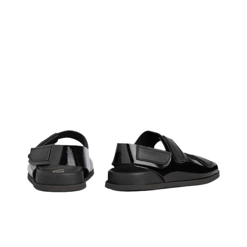 Pedro García Dinka One Strap Sandals Women's Black-3
