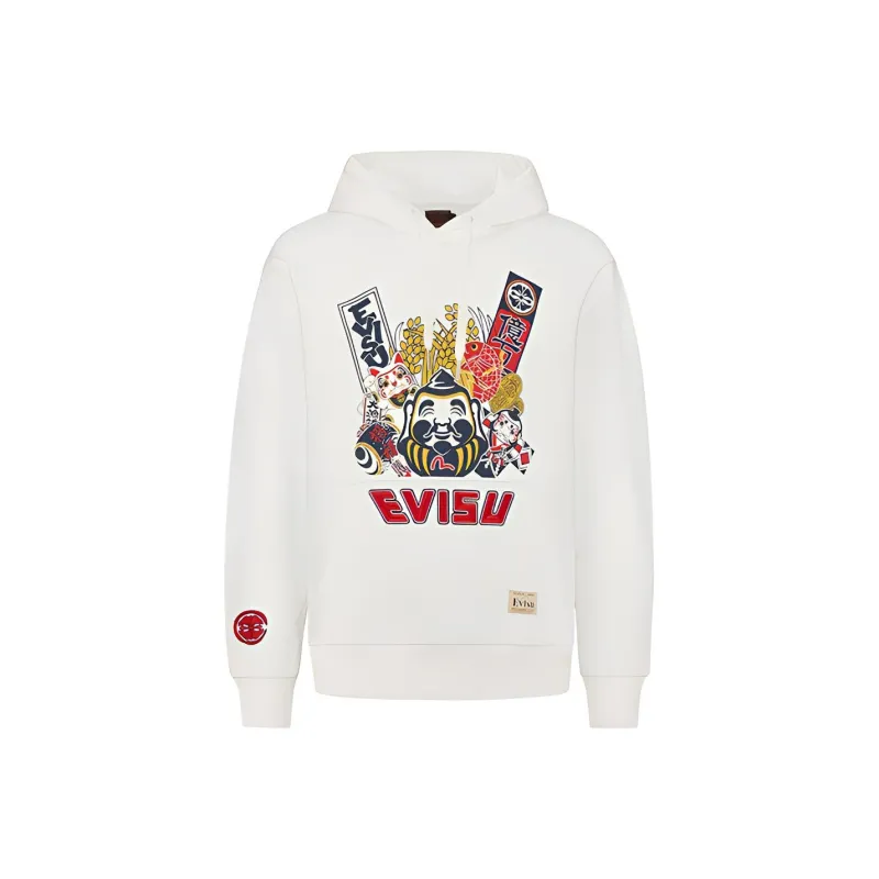 EVISU Sweatshirts Men White-0