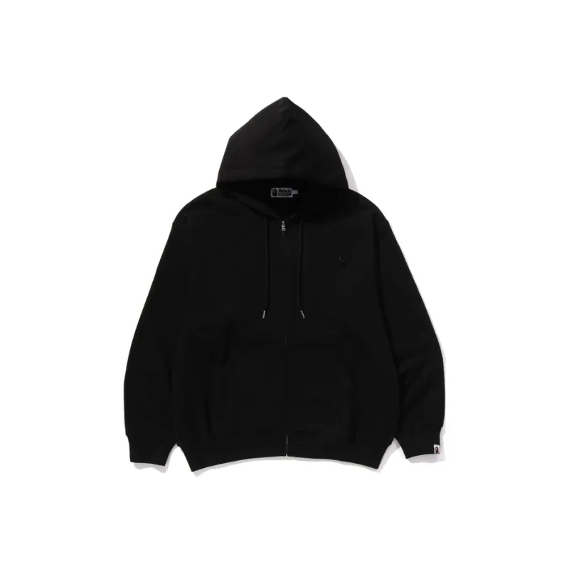 A BATHING APE One Point Relaxed Fit Full Zip Hoodie-2