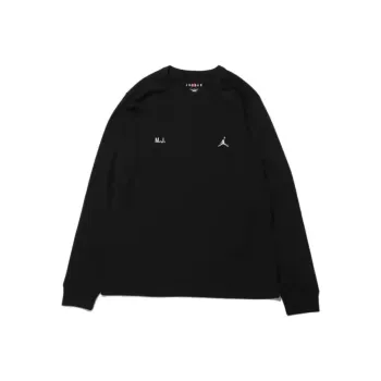 JORDAN Long sleeve 'BLACK' T shirt