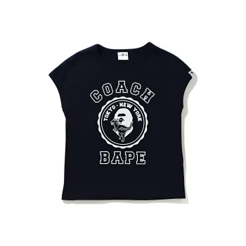 A BATHING APE x COACH Ape Head Series T Shirt Unisex