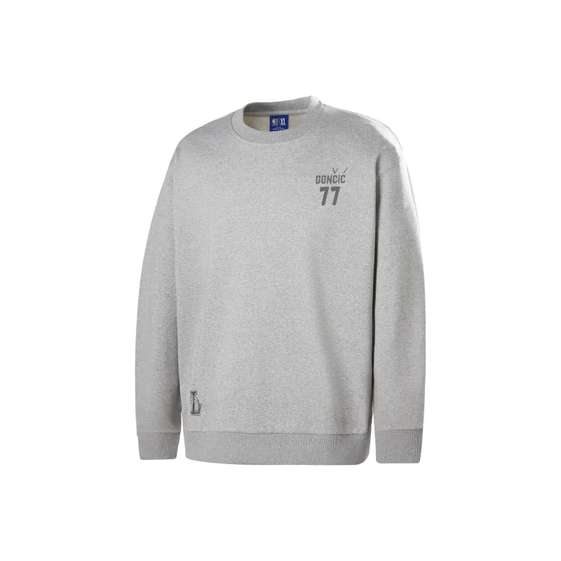 NBA Los Angeles Lakers Sweatshirt Unisex Gray-0