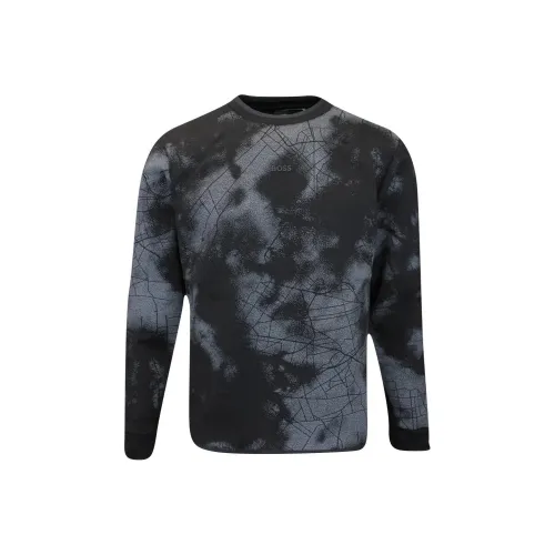 HUGO BOSS Decorative Reflective Artwork Sweatshirt