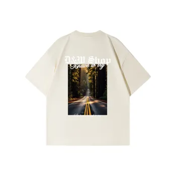 D&W T Shirts Unisex Ecru