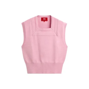 ZARA Harry Lambert Co brand Tank Tops Unisex Pink