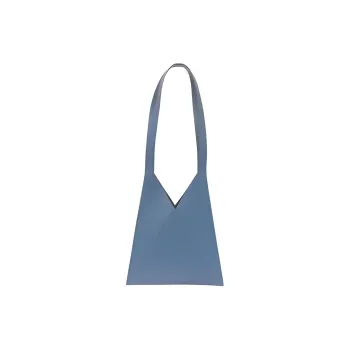 MM6 Maison Margiela Cow Leather Handbag, Shoulder Bag Women's Blue