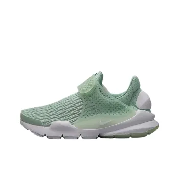 Nike Sock Dart Anti Slip Wear Resistant Low Top Casual Shoes Women's Green