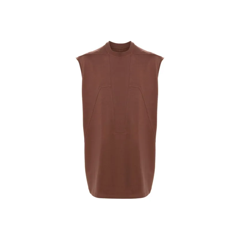 RICK OWENS Splintered Tarp T shirt-0