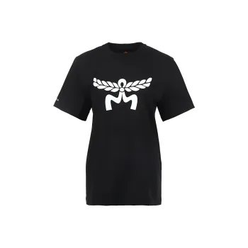 MCM Laurel Logo Printed Crewneck T Shirt
