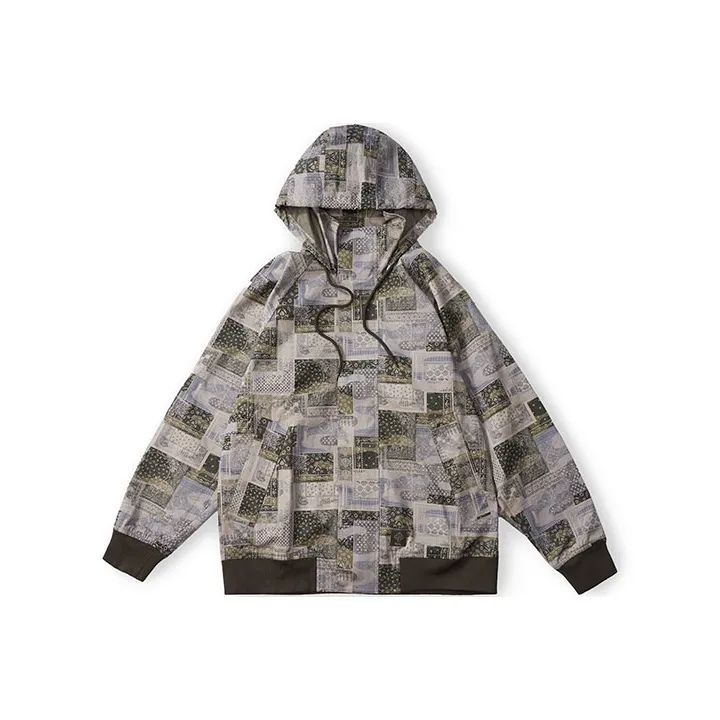 TEKABLU Jackets Unisex Hundred Families Green-0