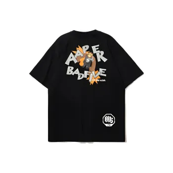 LiNing x Aape Badfive T Shirt Men's Black