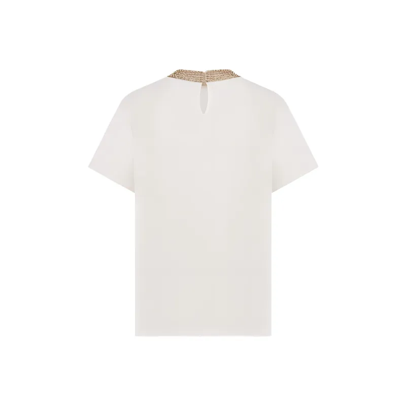 DIOR T Shirts Women's Beige-1
