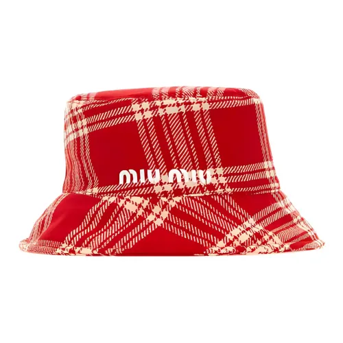 MIU MIU Bucket Hats Women's Red