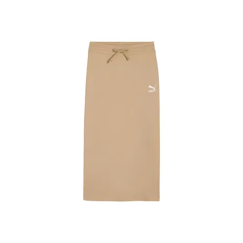 PUMA Casual Short Skirts Women's Khaki