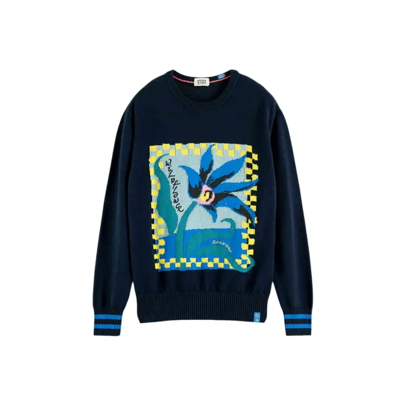 Scotch&Soda Knitwear Men's Navy Blue-0
