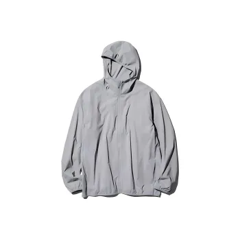 UNIQLO UV Protection Water Resistant Sun Protection Clothing Men's Gray
