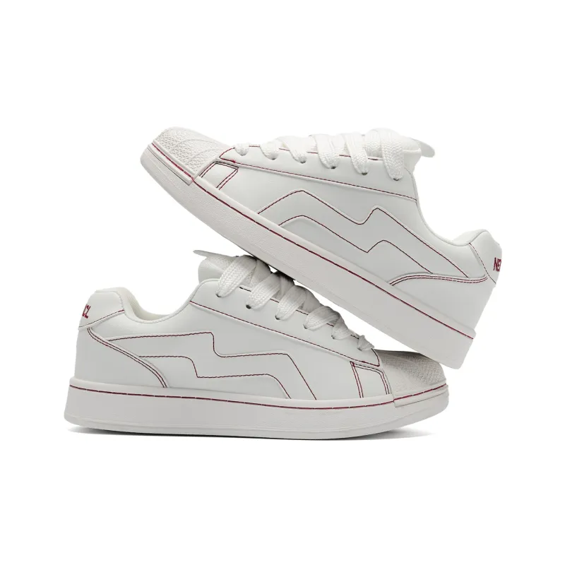 Circle Small Coverage Abrasion Resistant Lightweight Low Top Skateboard Shoes Unisex-10