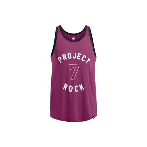 Under Armour Johnson SS24 Tank Tops Men's Purple
