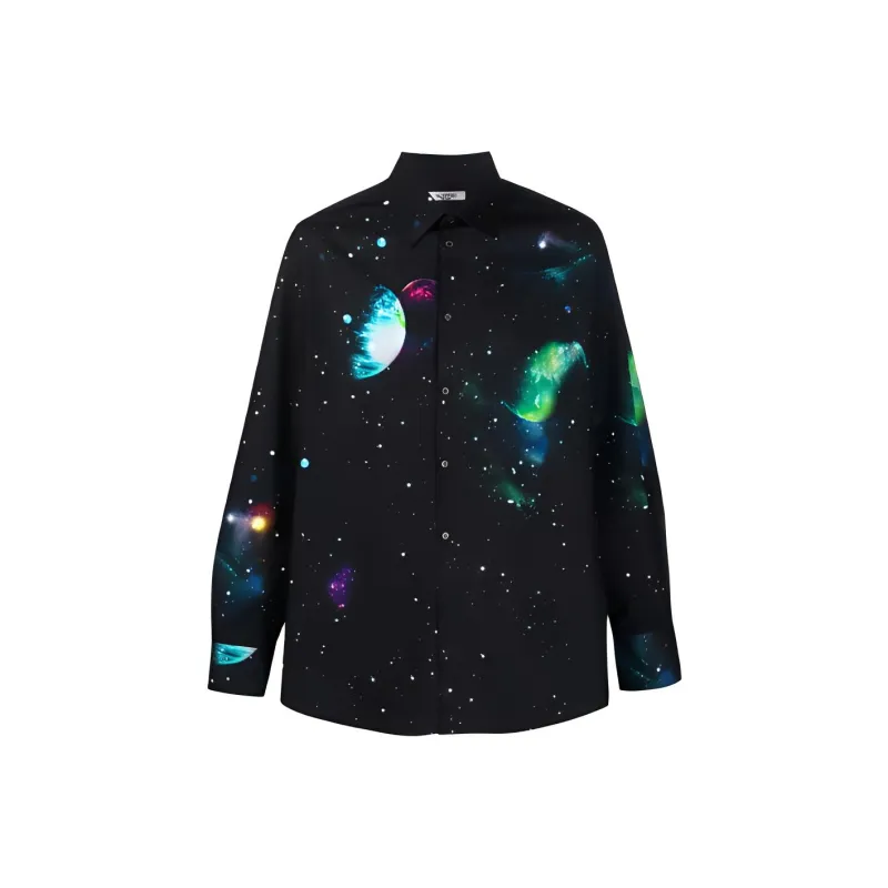Valentino Shirts Men Black-0