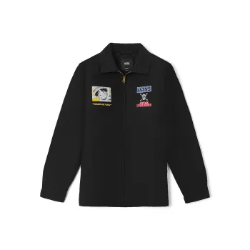 Vans X One Piece King Of Thieves Co Branded Collection Jackets Unisex Black