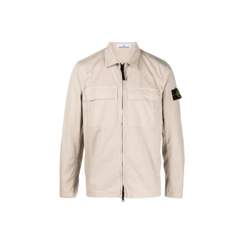 STONE ISLAND Compass badge Overshirt