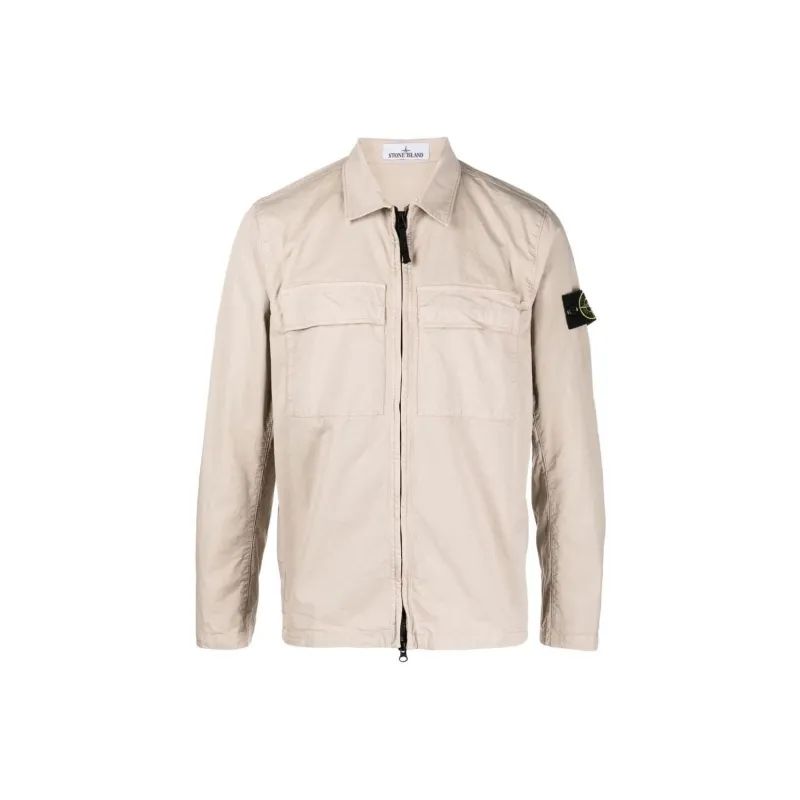 STONE ISLAND Compass badge Overshirt-0