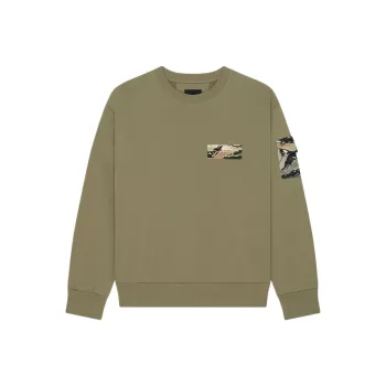 Givenchy Camo Patch Crewneck Sweatshirt